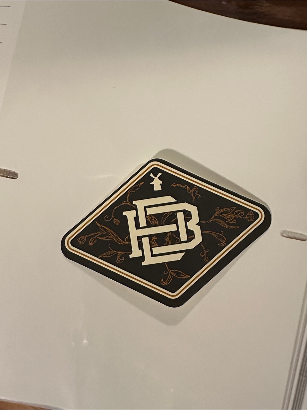 Dutch Bros Decorative Brown Sticker